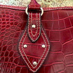 NWOT Never used. Crocodile Embossed Snake Print Tote